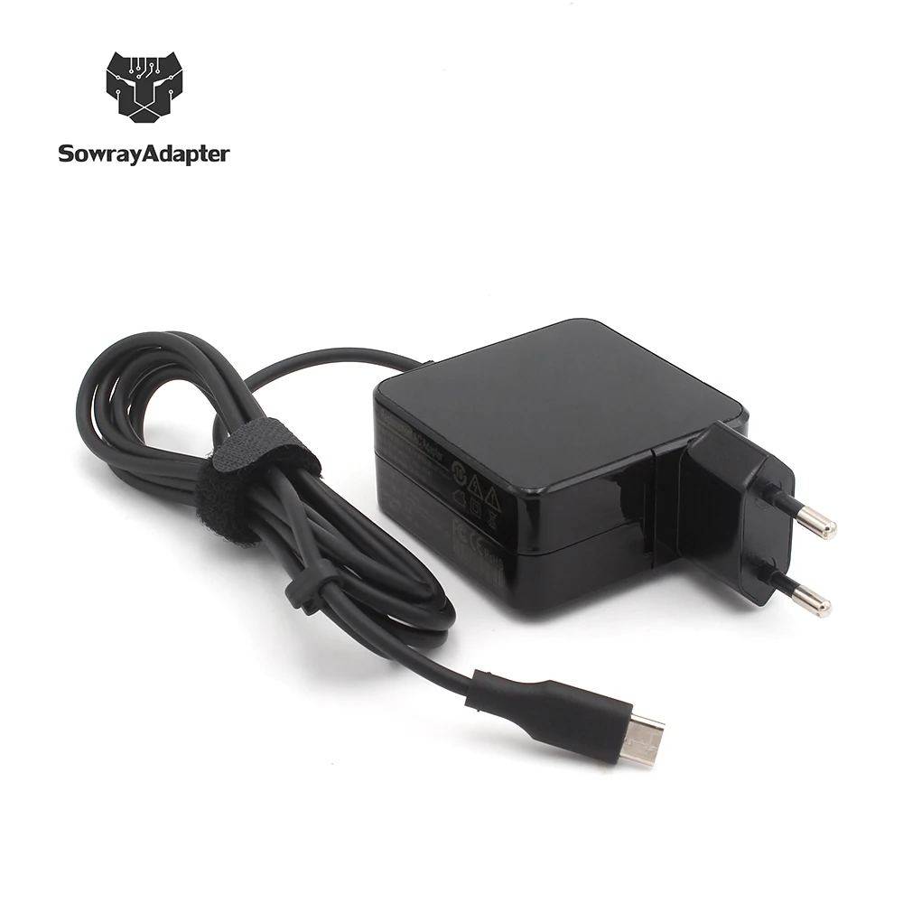 45 Вт USB C PD Тип C AC Мощность адаптер быстрой Зарядное устройство для hp DELL LENOVO Xiaomi HUAWEI ноутбук 5V 15V 3A 14,5 V 2A 20V 2.25A