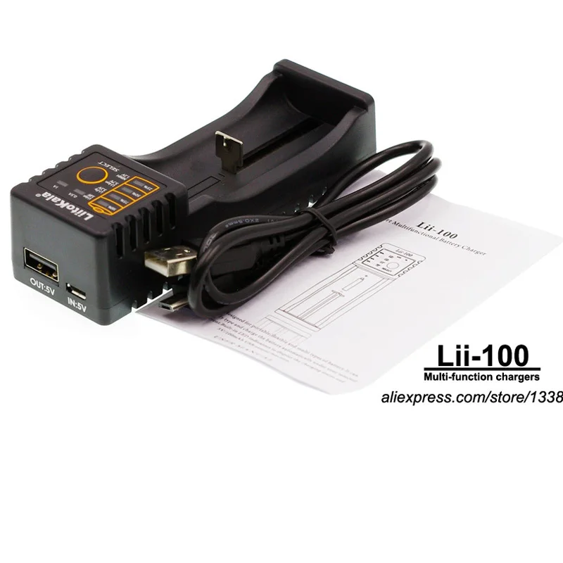 Liitokala Lii-402 Lii-202 100 18650 зарядное устройство 1 2 V 3 7 85 AA/AAA 26650 10440 16340 NiMH литиевая батарея