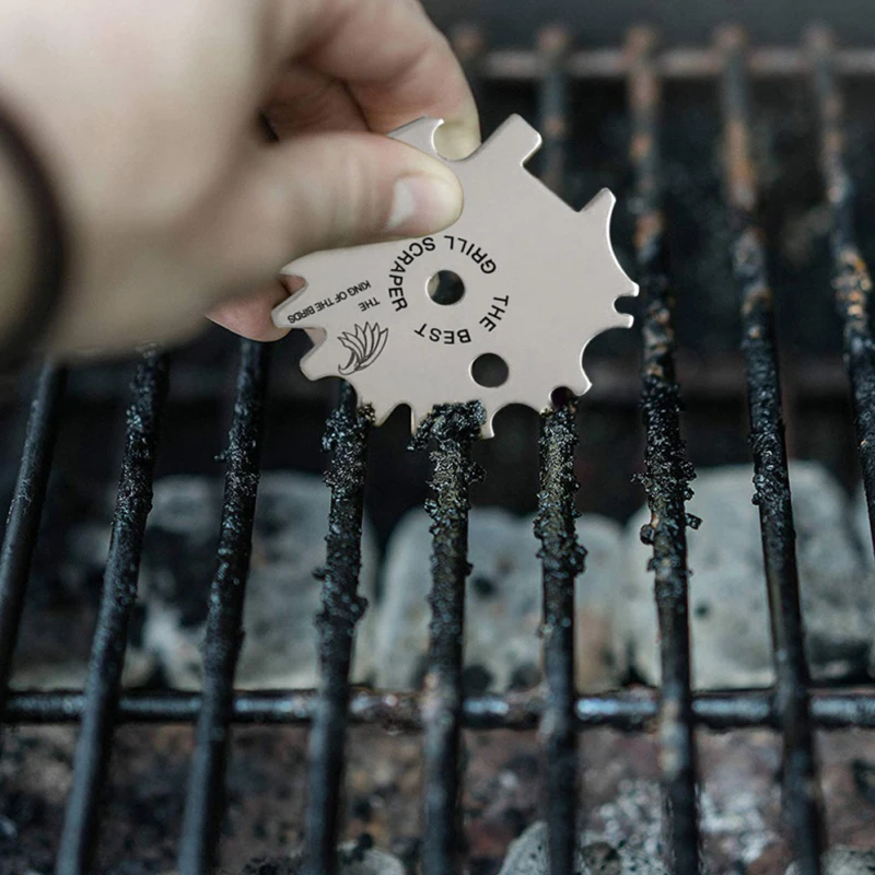 Скребок для барбекю проволочная щетка из нержавеющей стали гриля чистящие