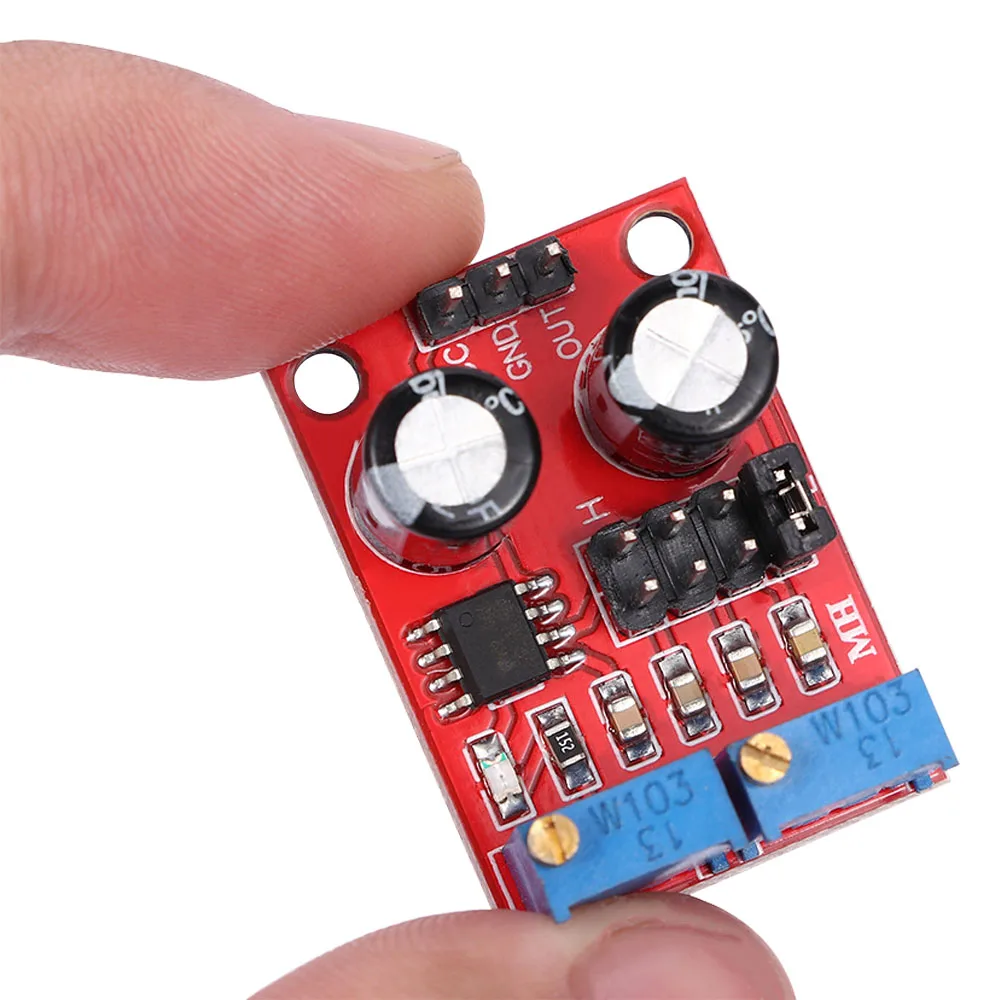 NE555 Частотный рабочий цикл регулируемые прямоугольные волновые модули