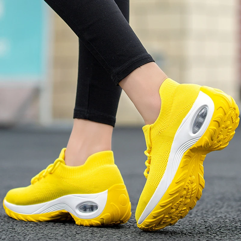 Tenis feminino/Осенняя женская обувь для тенниса новые дышащие кроссовки на платформе