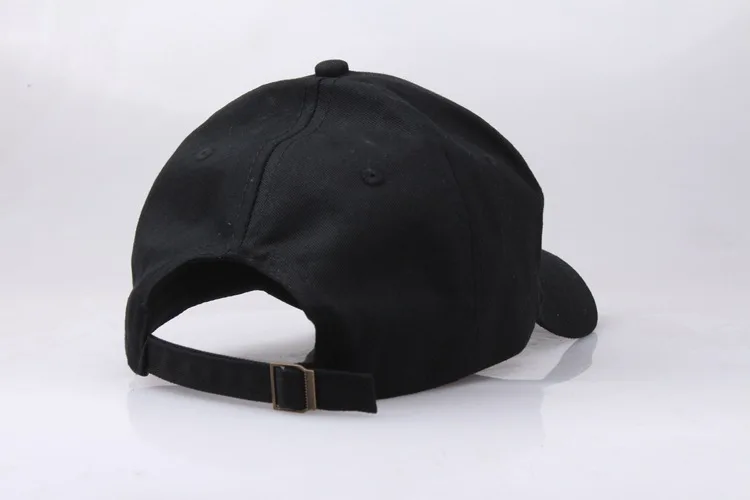 Бейсболка с Вышивкой Букв S для женщин и мужчин однотонная Регулируемая шляпа от