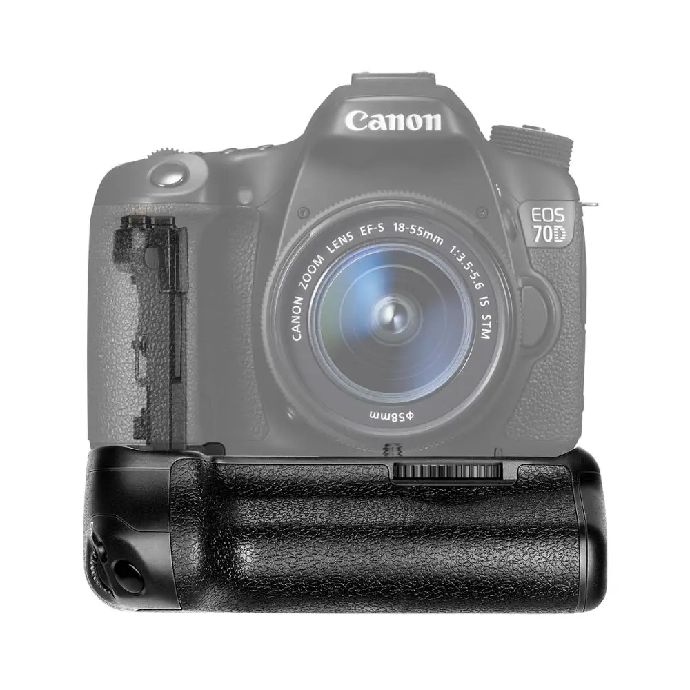 Neewer Батарейный держатель работает с LP-E6 батареей или 6 батареек AA для камеры Canon EOS