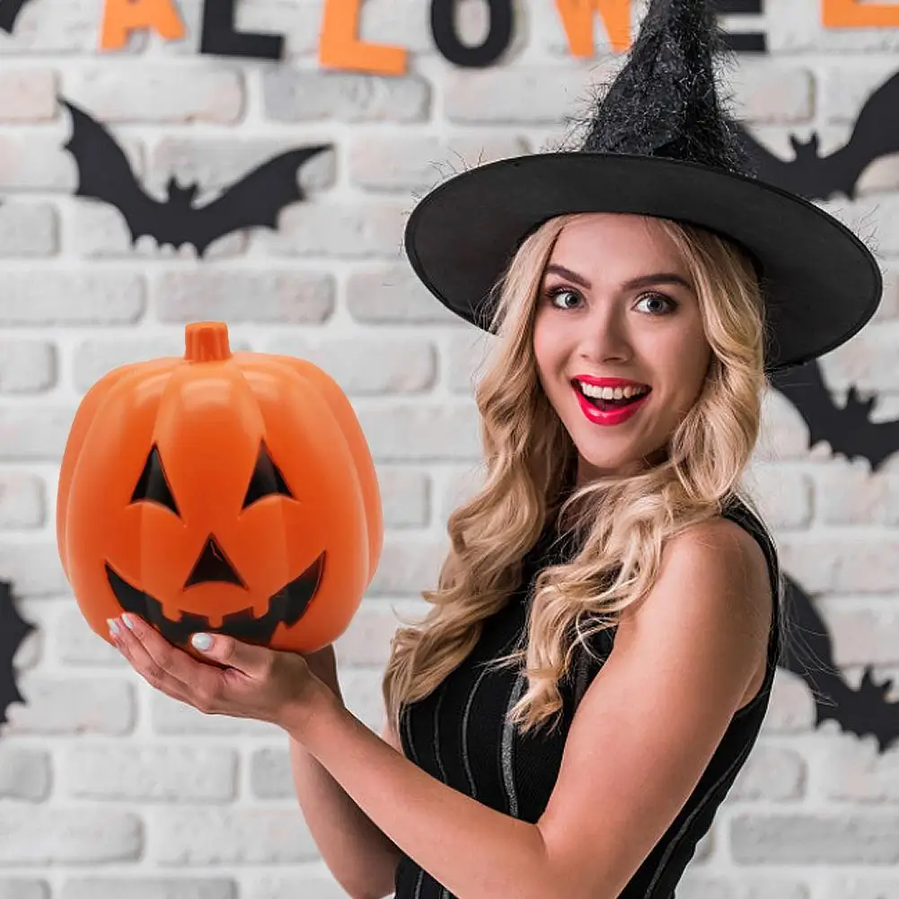 Хэллоуин Тыква светильник вспышки говорящая игрушка тыква лампы голосового