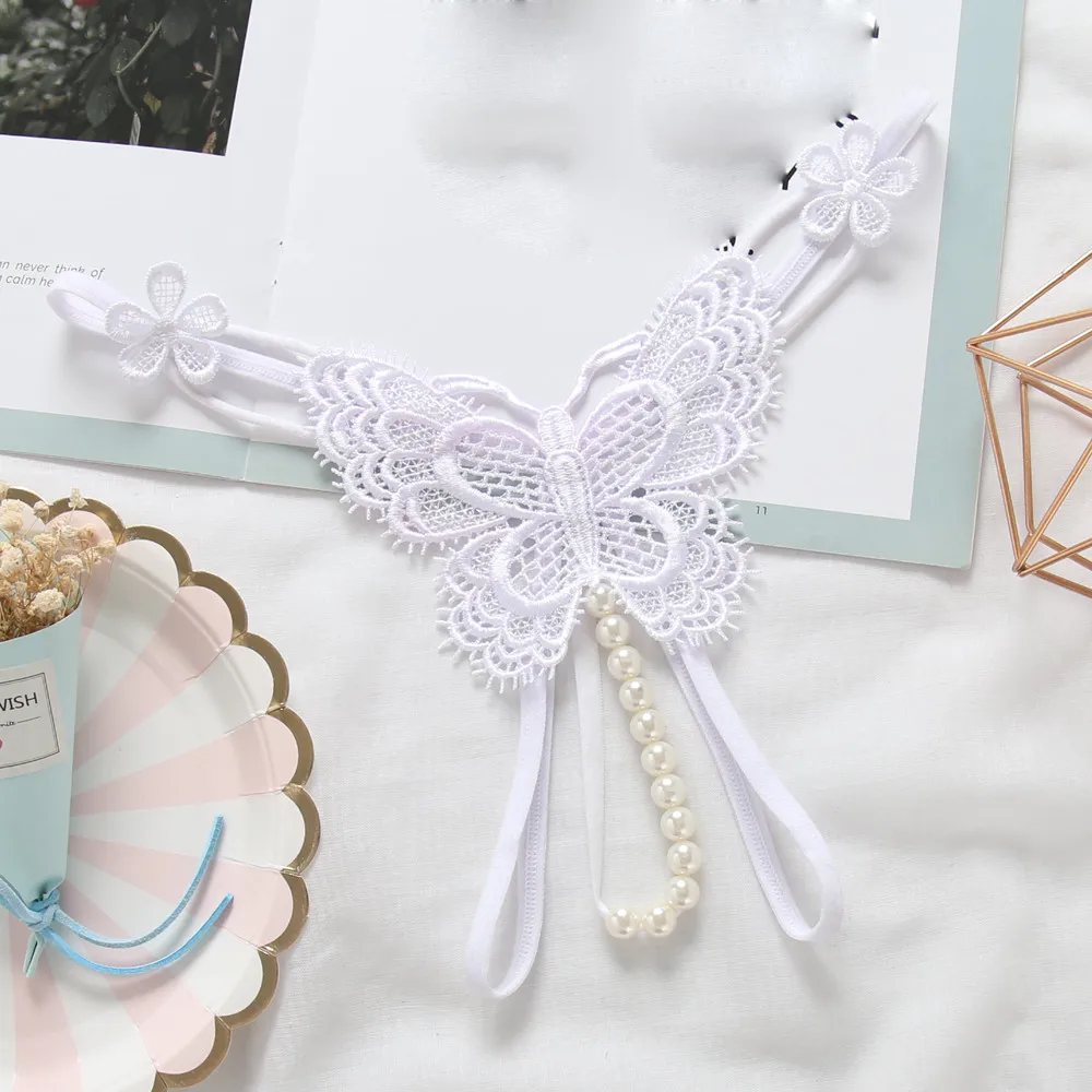 Женские трусики женские стринги с жемчугом женское нижнее белье | Женская одежда