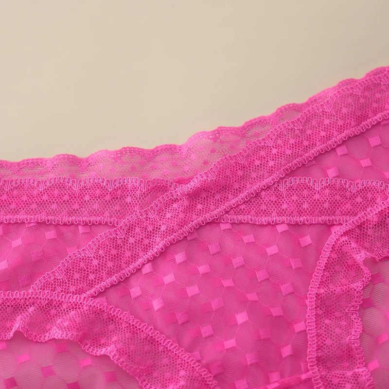 6pcs/lot panties women's lingerie briefs Transparent Underwear Low waist intimates sexy sleep Lingerie mutande  XS-XL 3320P6