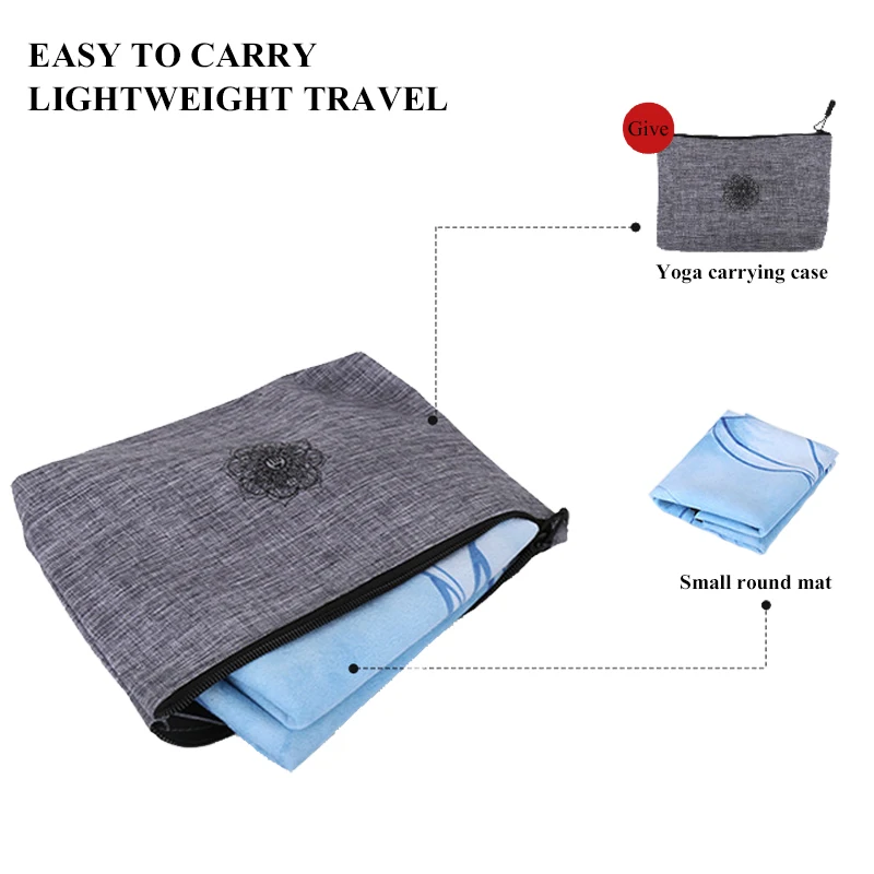 Круглый коврик в китайском стиле для йоги 2020 подушка медитации 60 см замшевый