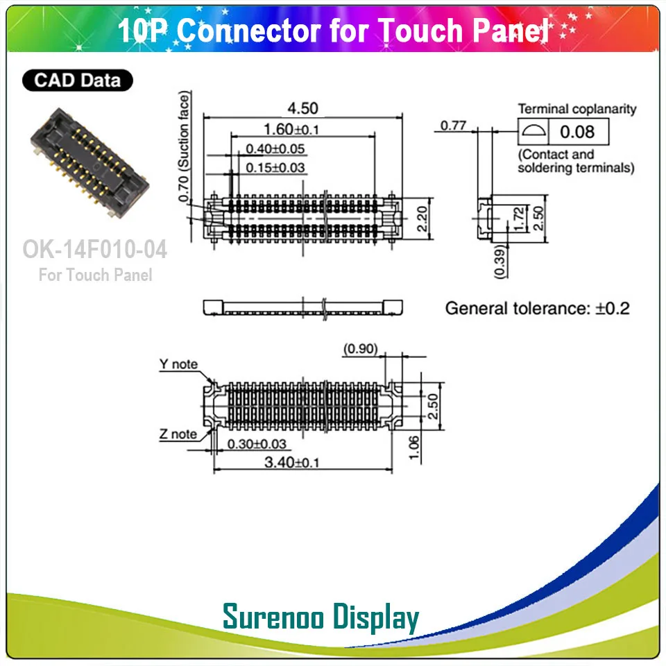1,3 дюймовый Круглый круглый круговой 240X240 ips серийный ST7789V TFT ЖК-дисплей модуль экран с емкостной сенсорной панелью
