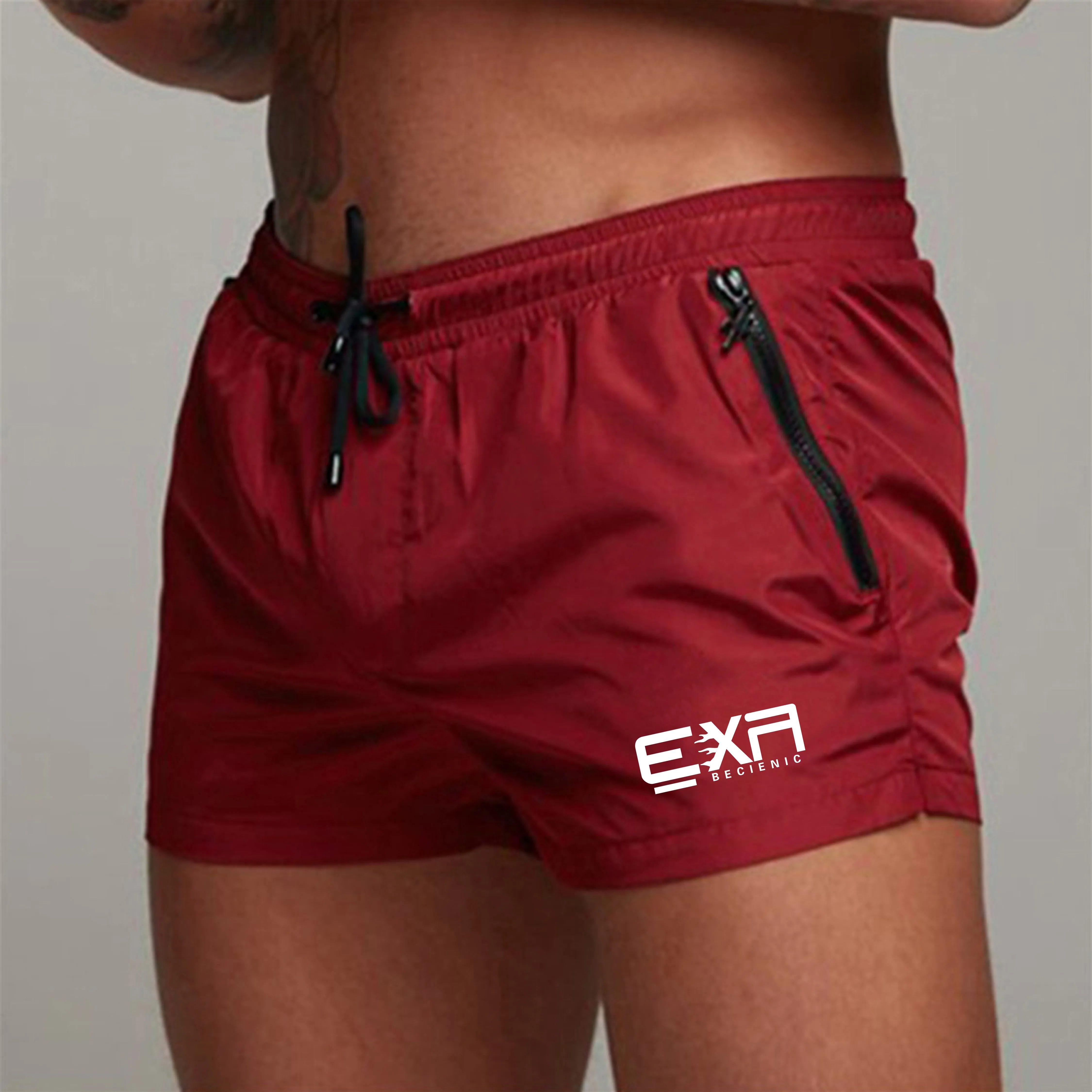 Многоцветные мужские шорты для плавания быстросохнущие серфинга с принтом