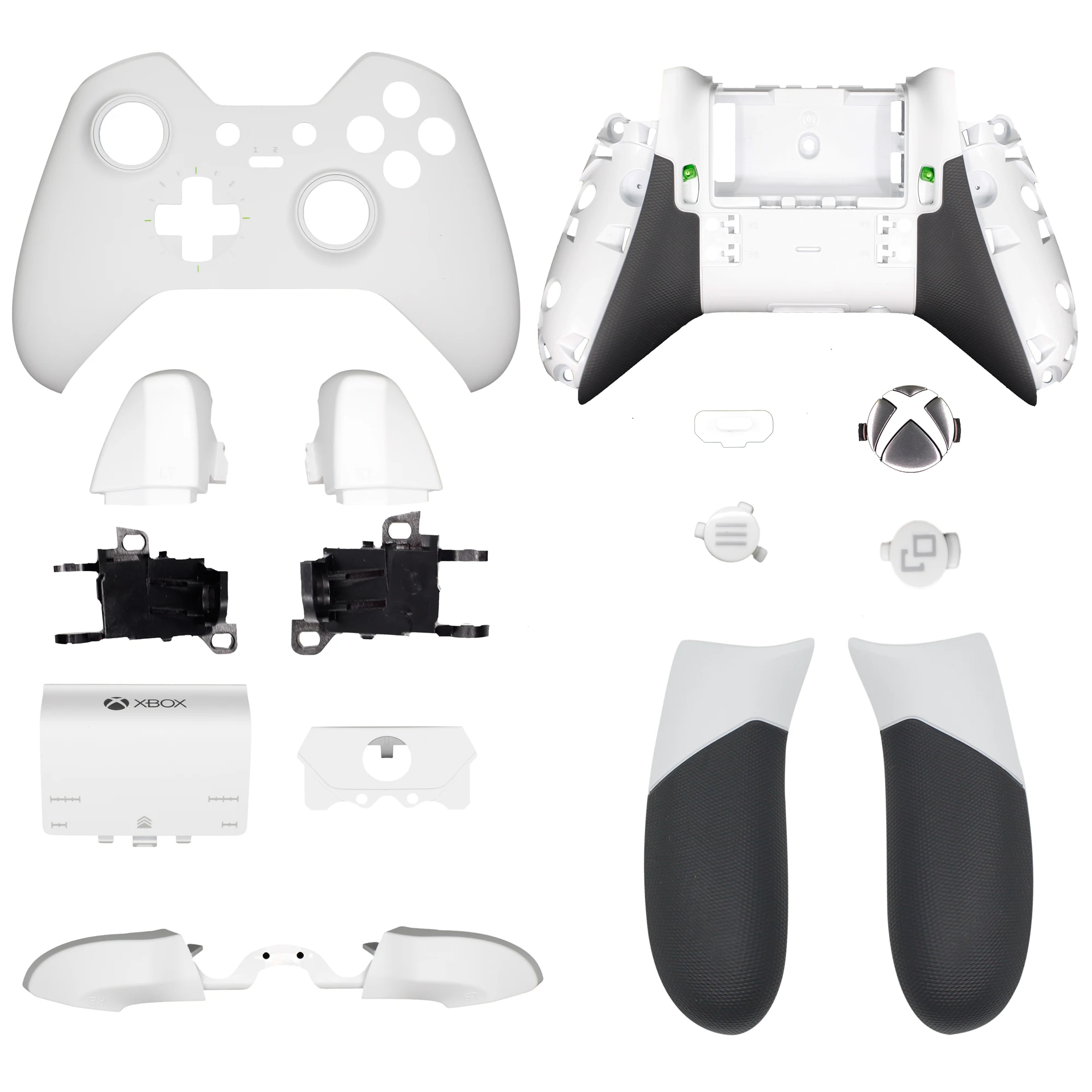 Simple Version Замена для Xbox One Elite контроллер прорезиненные ручки Задняя ручка рука для Elite геймпад корпус Оболочка Чехол Сменные палочки - Цвет: Simple Version