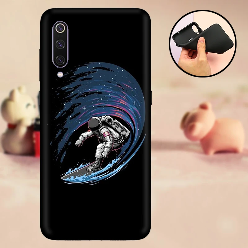 Z7YHY Силиконовый чехол mi 9 SE, задняя крышка для телефона mi 9, чехол s, мягкий чехол из ТПУ для Xiao mi 9 mi 9SE, Матовый Бампер для телефонов mi 8 Lite - Цвет: Z7YHY