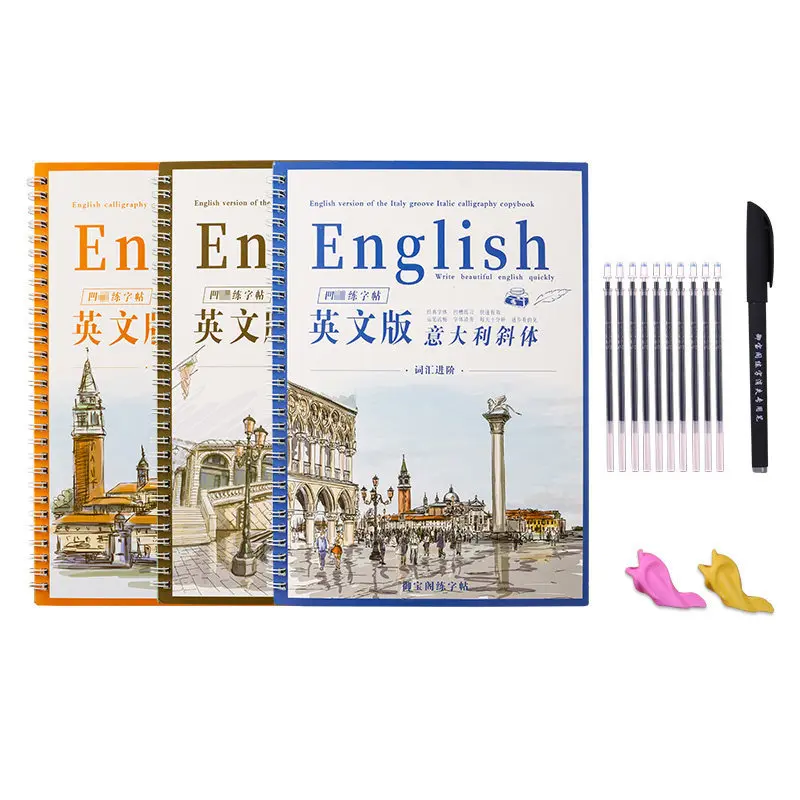 Набор инструментов для каллиграфии 3 Круглый многократного использования. |