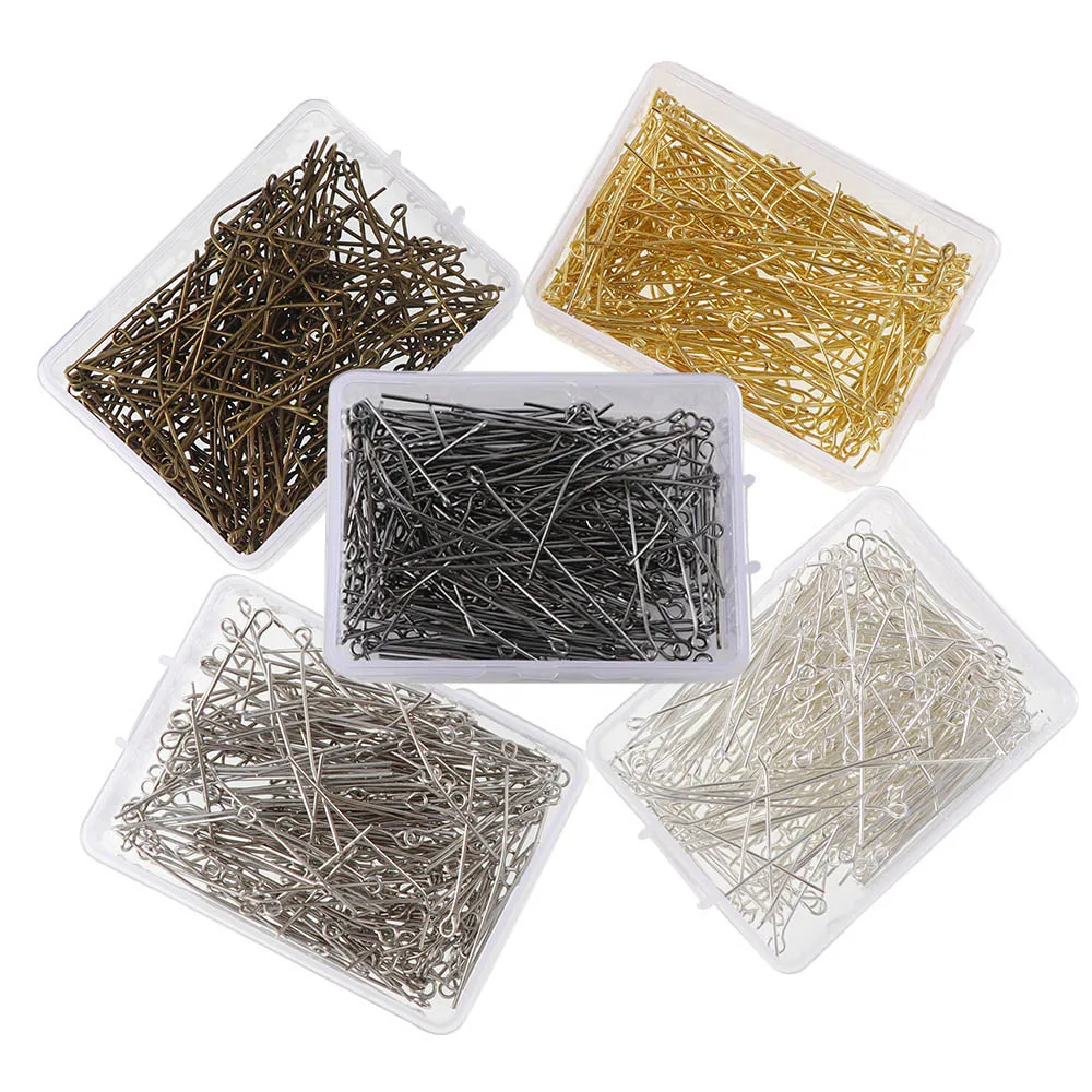 Набор из 1 коробки для сережек сделай сам шпильки глазок принадлежности