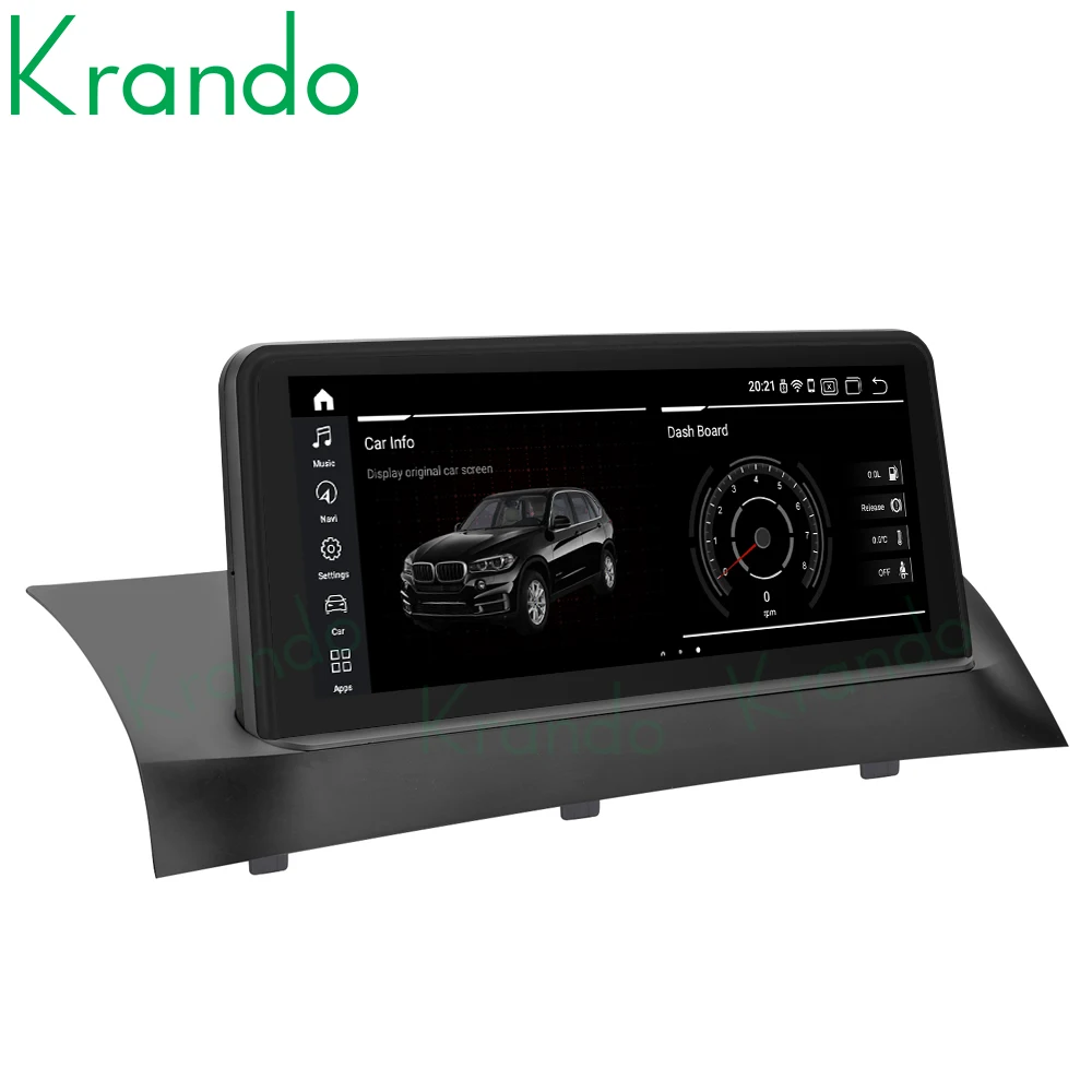 Автомобильный мультимедийный плеер Krando 10 25 дюйма Android 11 с радио навигацией GPS для