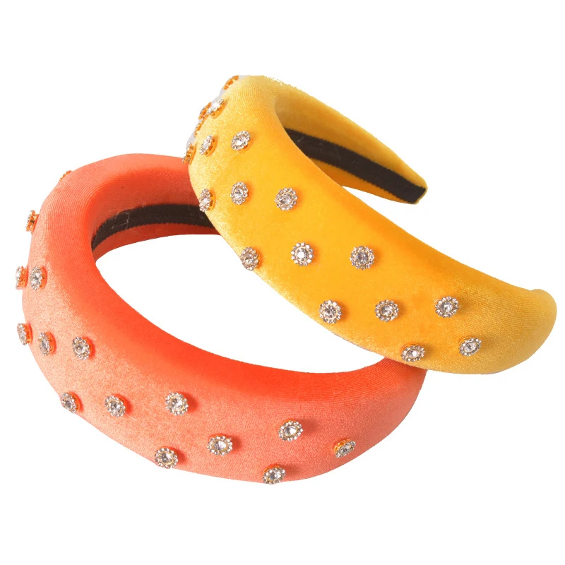 Ободок в западном стиле Женский однотонный объёмный ободок аксессуар на голову| |