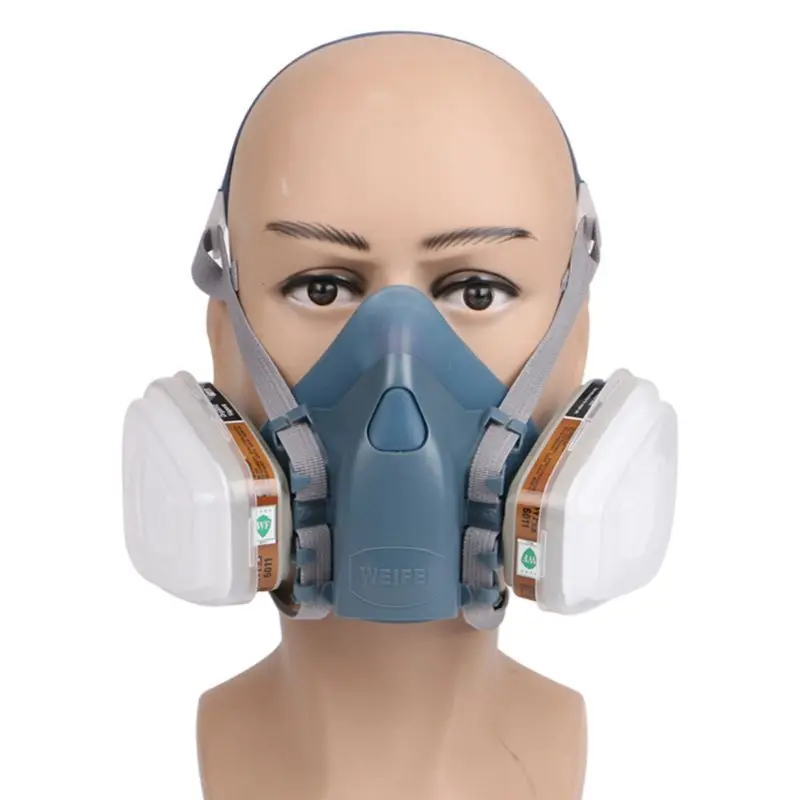 Полный Facemask респиратор покраска распыления лица противогаз 5N11 501 для 3 м 7502 6001 |