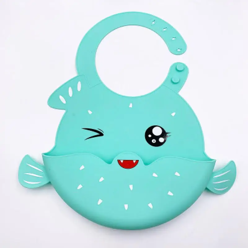 1 шт Высокое качество Водонепроницаемый детские силиконовые нагрудники