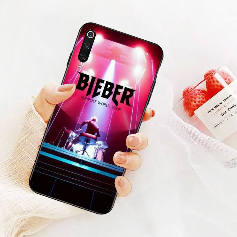 Чехол для телефона PENGHUWAN с изображением Джастина Бибера Xiaomi Mi9 9SE 8SE Pocophone F1 Mi8