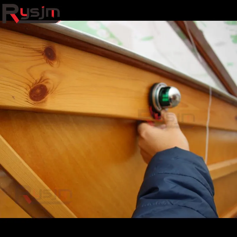 1 пара Предупреждение светильник сигнальные лампы из нержавеющей стали 12