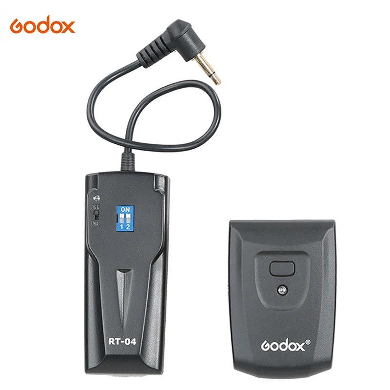Godox RT-04 4-канальный Беспроводной студийная стробоскопическая вспышка триггер пульт дистанционного управления для цифровой зеркальной камеры Canon Nikon Olympus DSLR Камера& Вспышка профессиональное освещение для фотостудии светильник