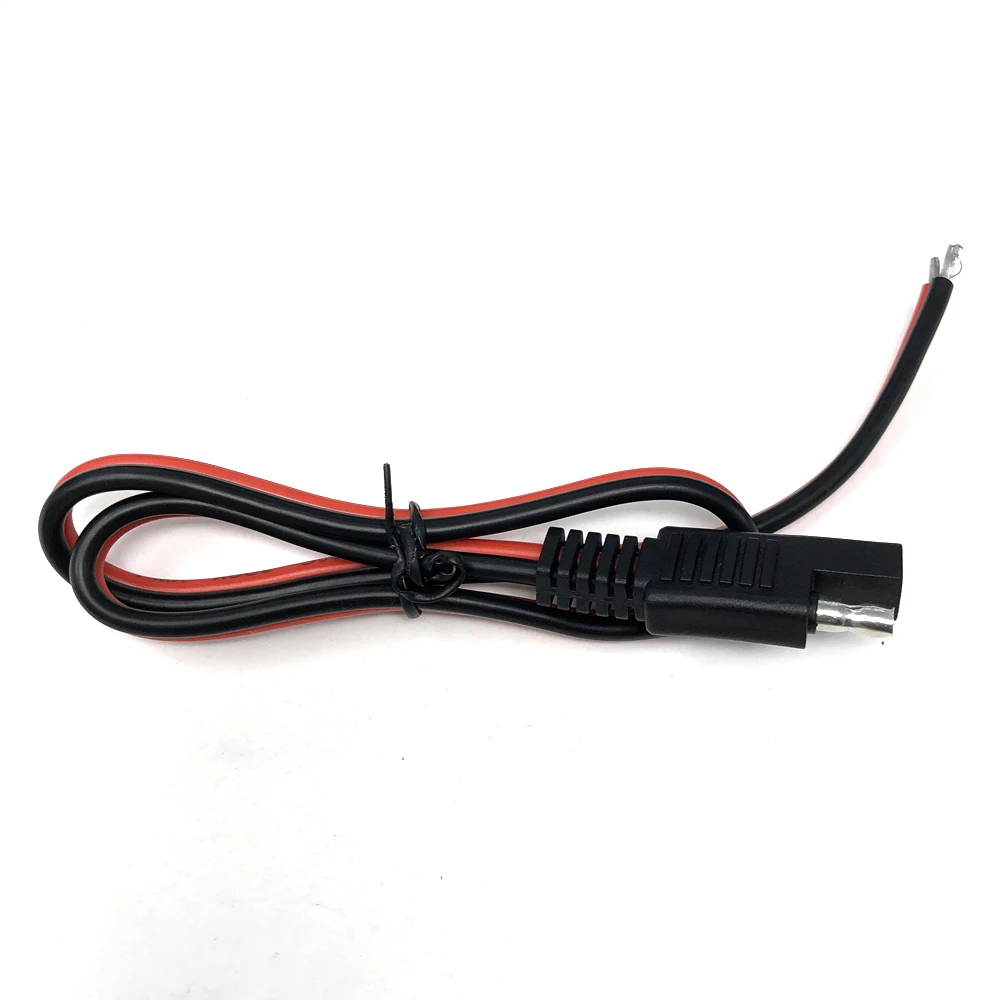 DIY 14AWG солнечная батарея SAE зарядное устройство шлейка фоторазъем кабели 30 см/50