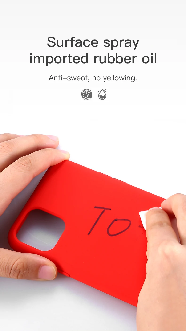 TOTU официальный жидкий силиконовый однотонный чехол для телефона для Iphone 11 11 Pro роскошный яркий чехол для Iphone 11 Pro Max
