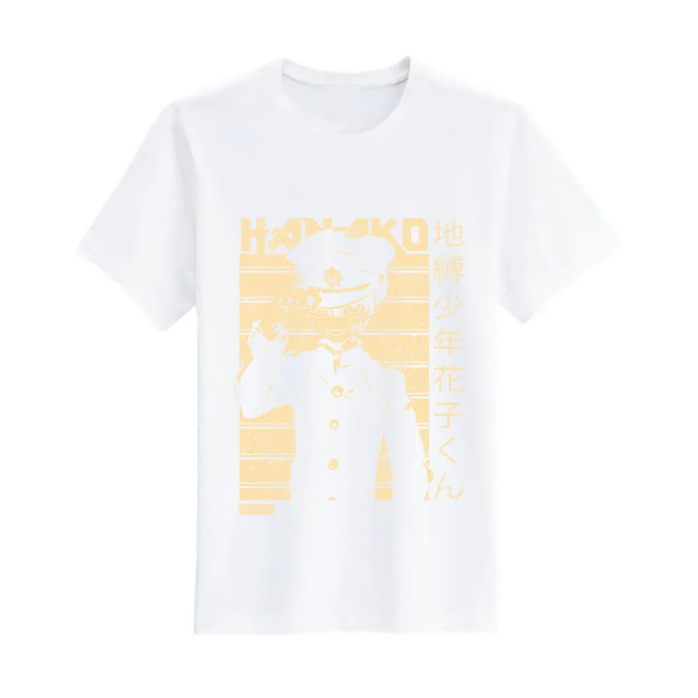 Повседневная футболка с принтом новинка jibaku shounen hanako kun унисекс бейсбольная