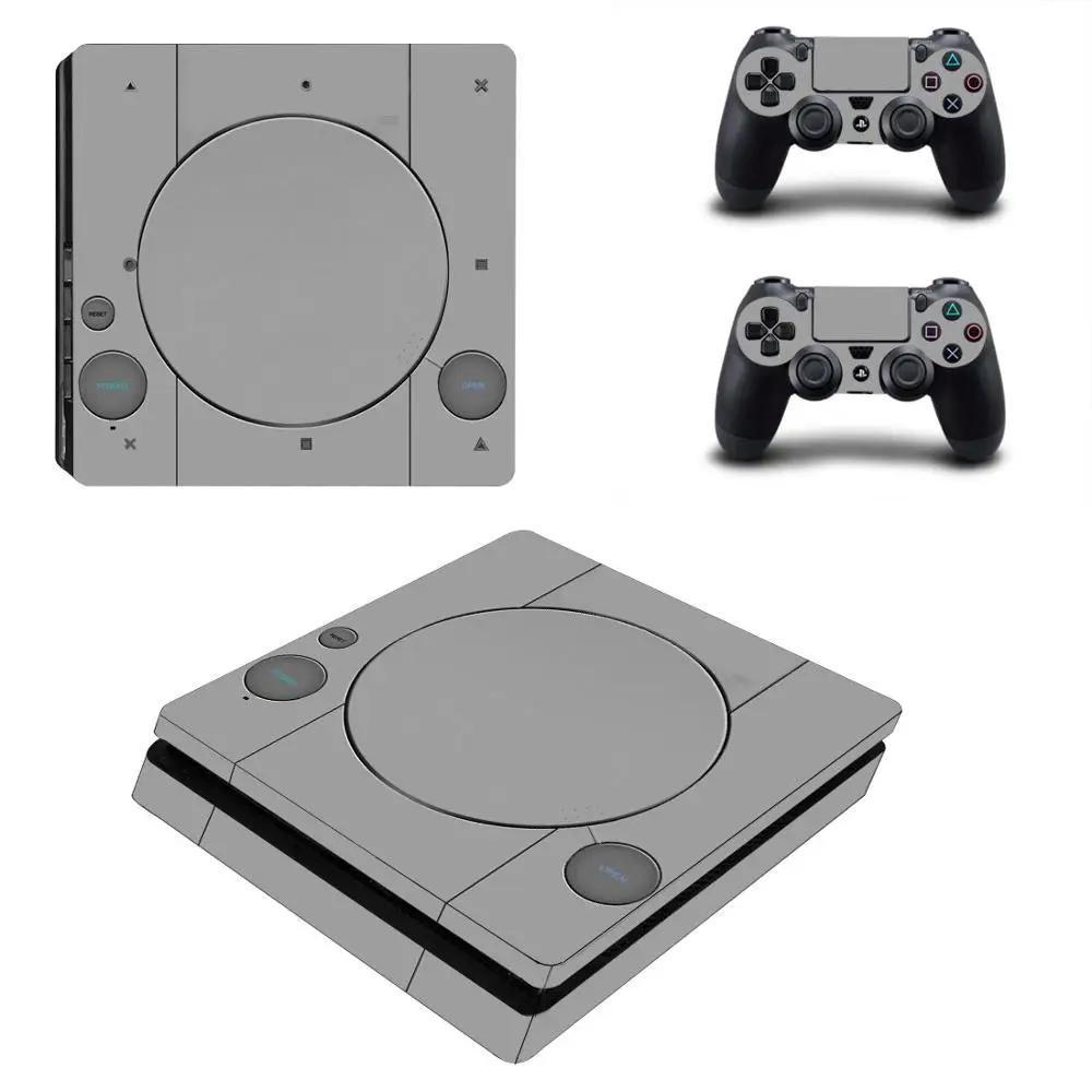 Чистый белый PS4 тонкий Стикеры s Play station 4 кожи Наклейки Обложка для Игровые
