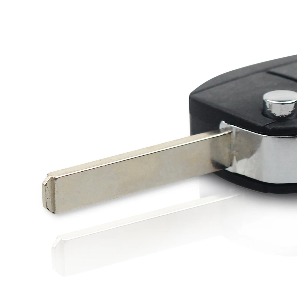 Модифицированный Чехол-книжка KEYYOU для автомобильного ключа с 2 кнопками чехол