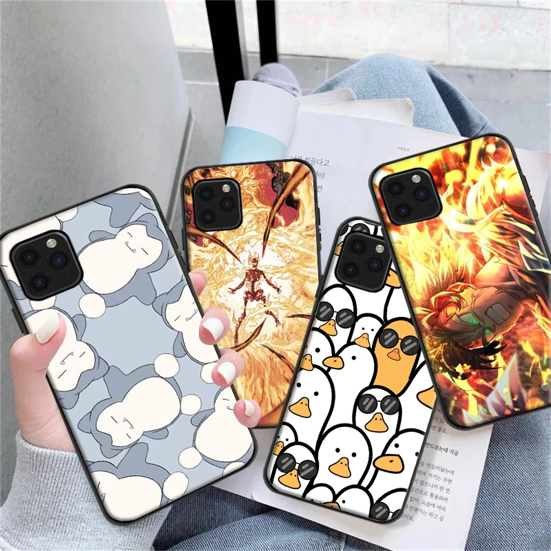 

Phone Case For iPhone 6 6S 7 8 Plus 11 12 Pro XS MAX 12 Mini X XR SE 2020 Cartoon Anime Funda Coque Carcasa Cases Back Cover S