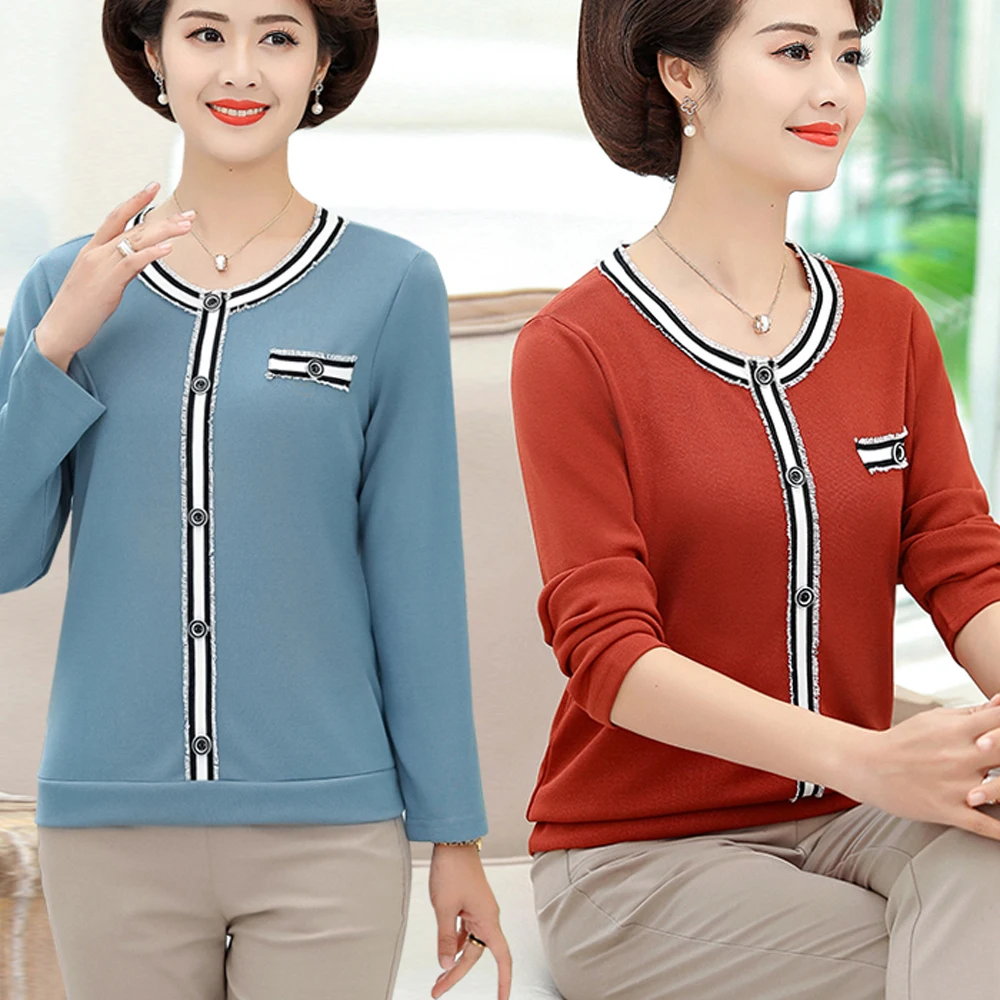 Свободная тонкая Готическая футболка с v образным вырезом красного и синего