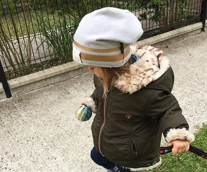 Детские шапки новая весенне-зимняя детская шапка вязаная теплая хлопковая