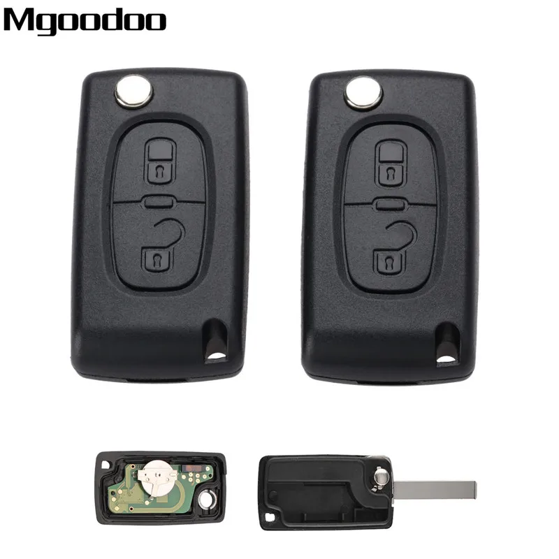 Пульт дистанционного управления Mgoodoo CE0523 для автомобиля 2 шт. 433 МГц ID46 PCF7941 VA2
