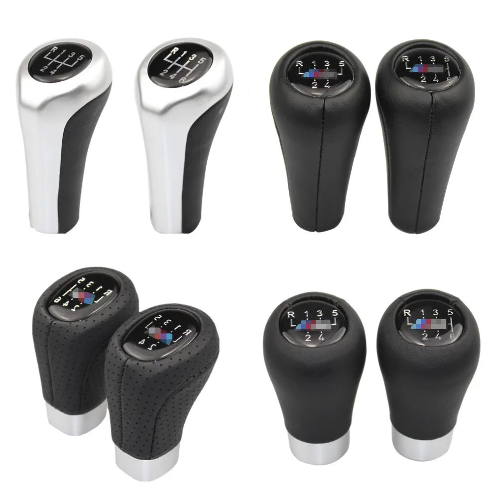 

Gear Shift Knob for BMW Series Manual Gear Knob 5/6 Speed Gear Stick with M logo for BMW 1 3 5 6 7 X1 X3 X5 X6 Z4 Z5 Z8 M3 M4 M5