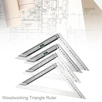 triangle ruler aluminum alloy angle protractor metric square measuring ruler for building framing tools gauges