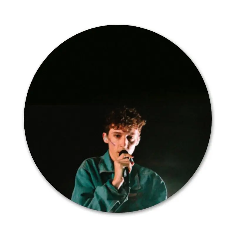 Значок Troye Sivan брошь заколка аксессуары для одежды рюкзака украшение подарок 58 мм