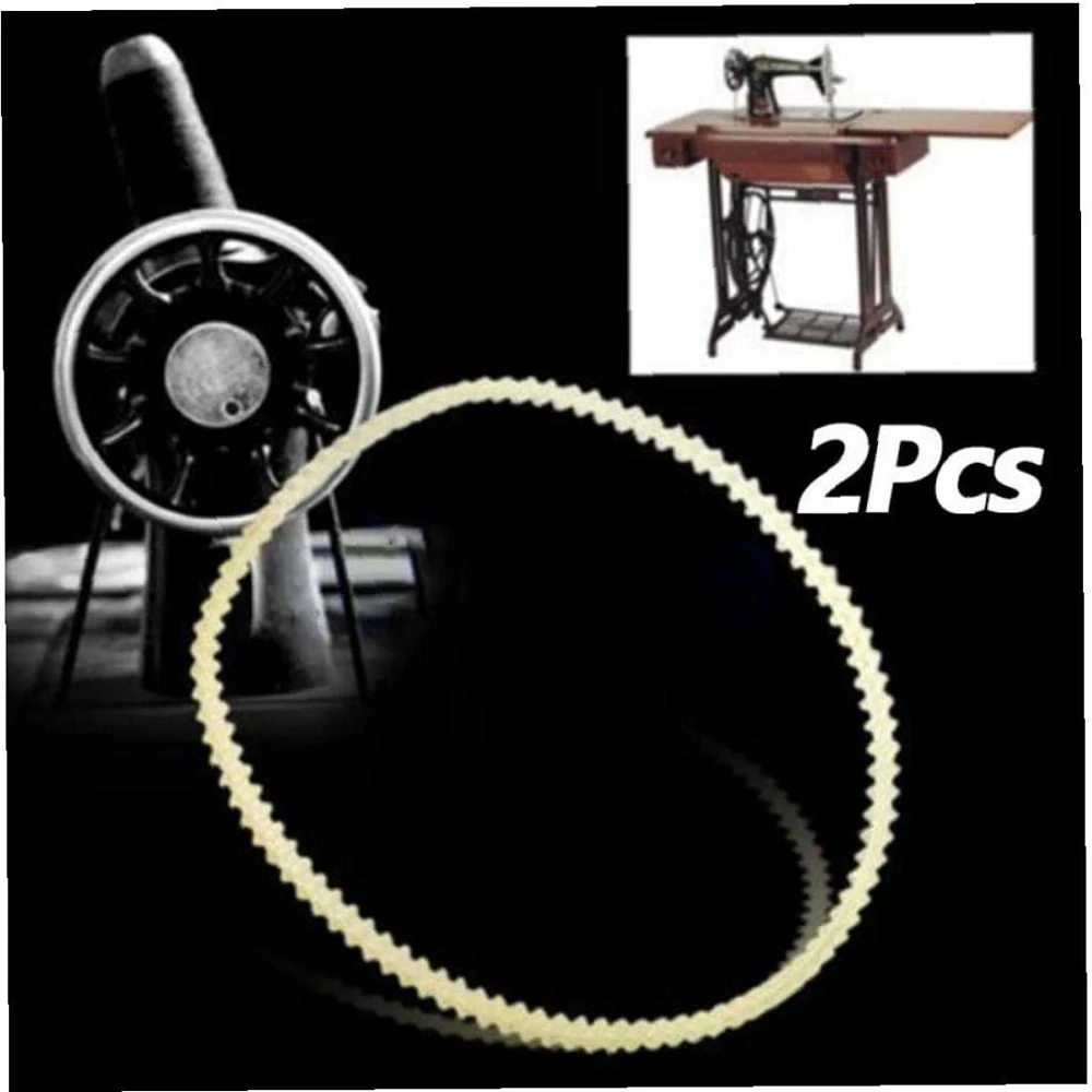 

2pcs Home Sewing Machine Motor Serrated Belt Nylon High Quality Sewing Machine Belts for Most Machine DIY Sewing Accessories