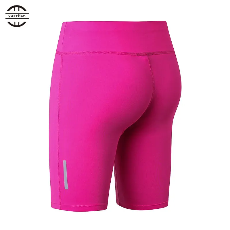 Новинка сексуальные женские шорты с карманами для спортзала компрессионные