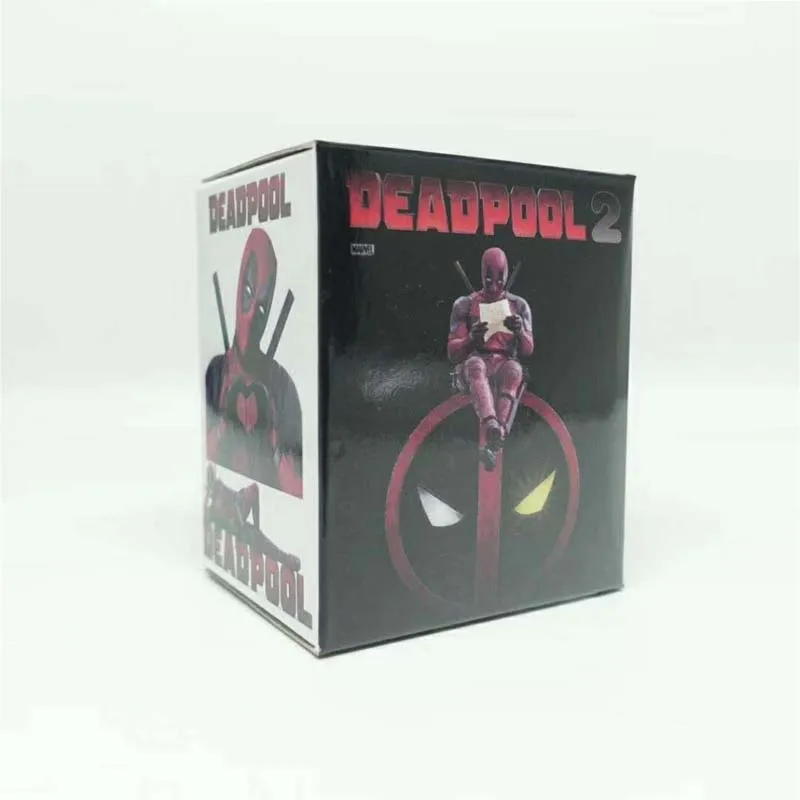 

7cm X-MAN DeadPool Super Hero Cute version Figure Model Toys Car pendant