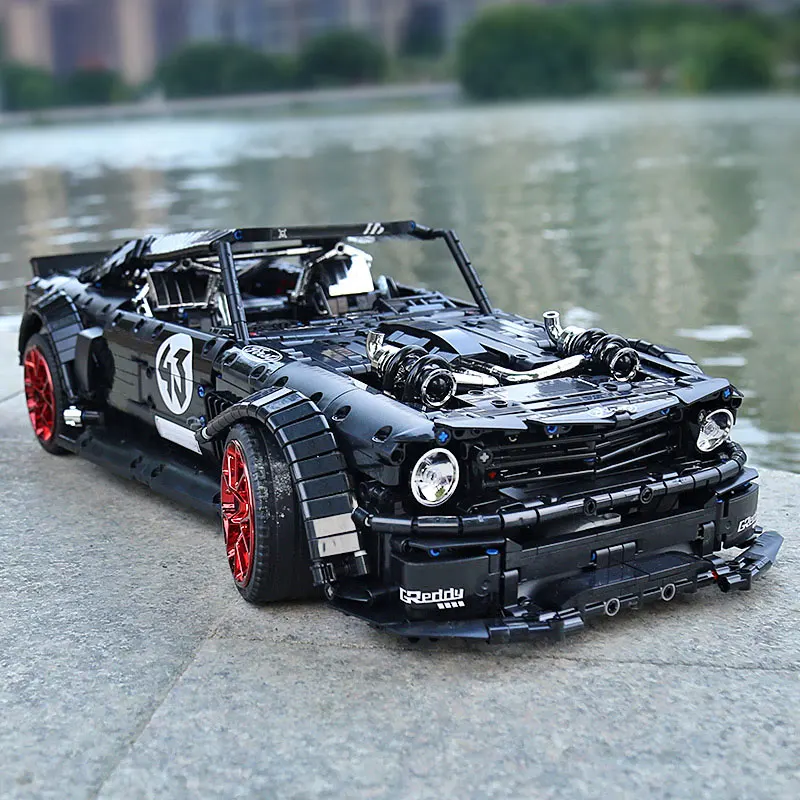 Высокотехнологичная модель автомобиля Mould King MOC Super Racing с дистанционным