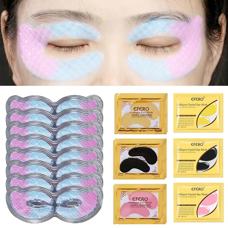 

5/6/7/10Pairs Collagen Eye Mask Anti-Wrinkle Eye Patches Hydrating Moisturizing Eye Mask Patches Smooth Crow's Feet Eye Care