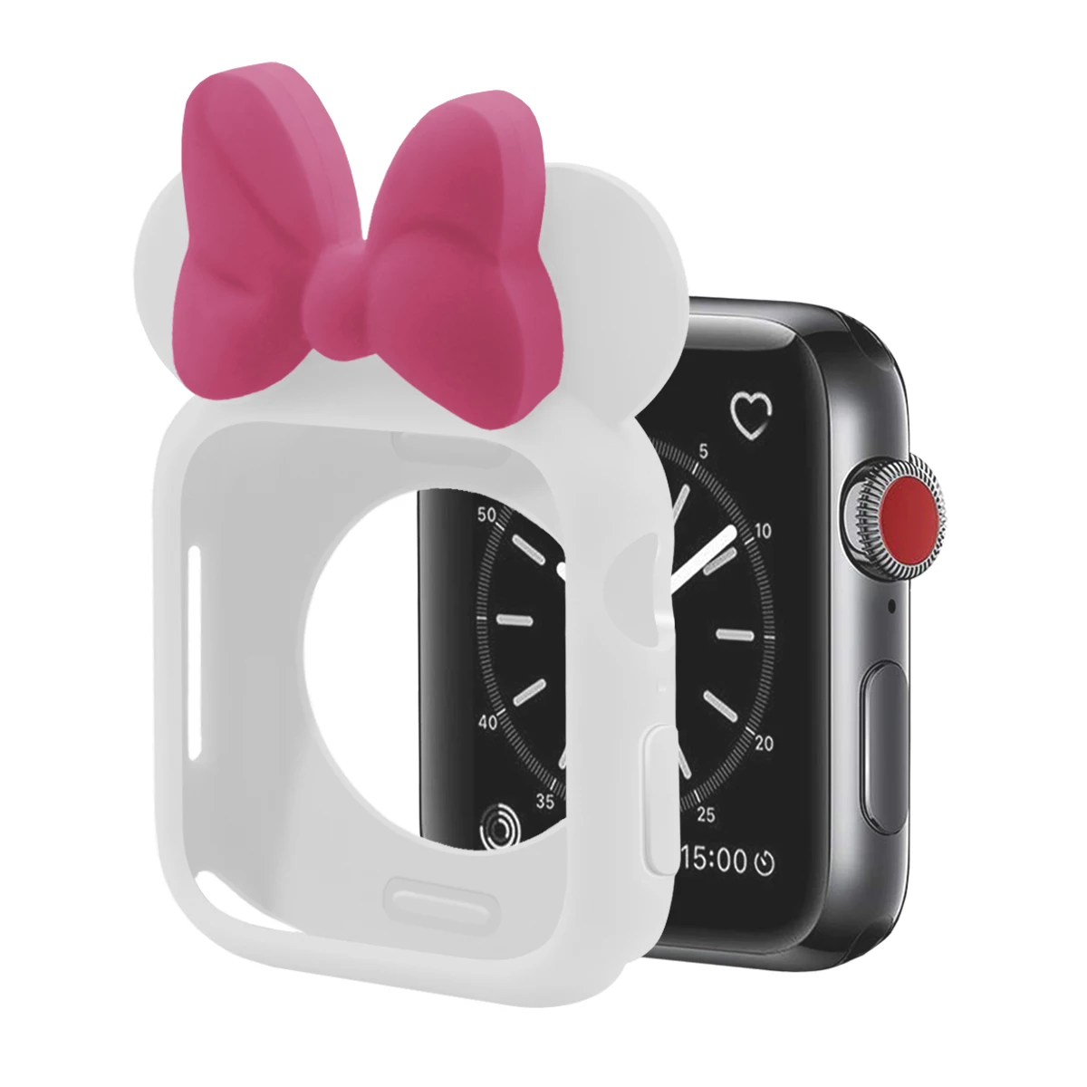 Чехол Serilabee MI NI для apple watch 4, 5, 3, 2, 1, 40 мм, 44 мм, милый защитный ТПУ чехол s для iwatch series 4, 5, 3, 2, 1 - Цвет: 3
