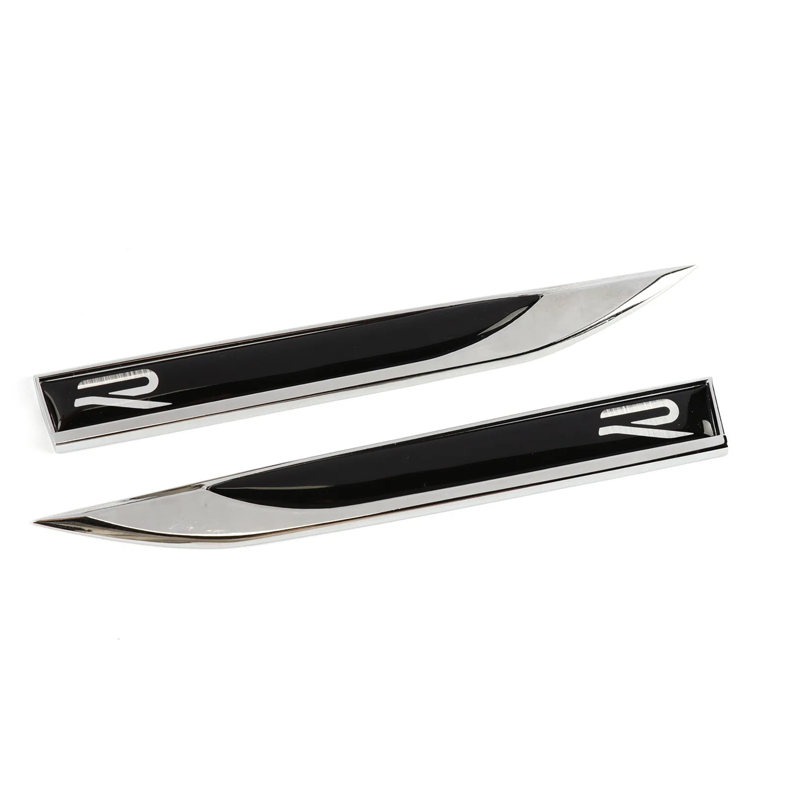 Pair Car Side Fender Knife Stickers Emblem Badge Decals Trim Styling R For VW Volkswagen Golf MK8 | Автомобили и мотоциклы
