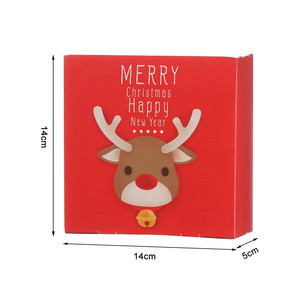 Рождественские конфеты хранения коробка подарка шоколада Обёрточная бумага