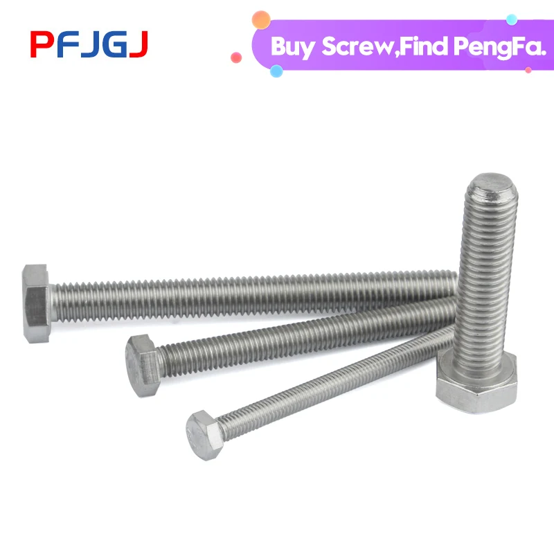 Наружный шестигранный винт из нержавеющей стали Peng Fa 316 наружный болт с