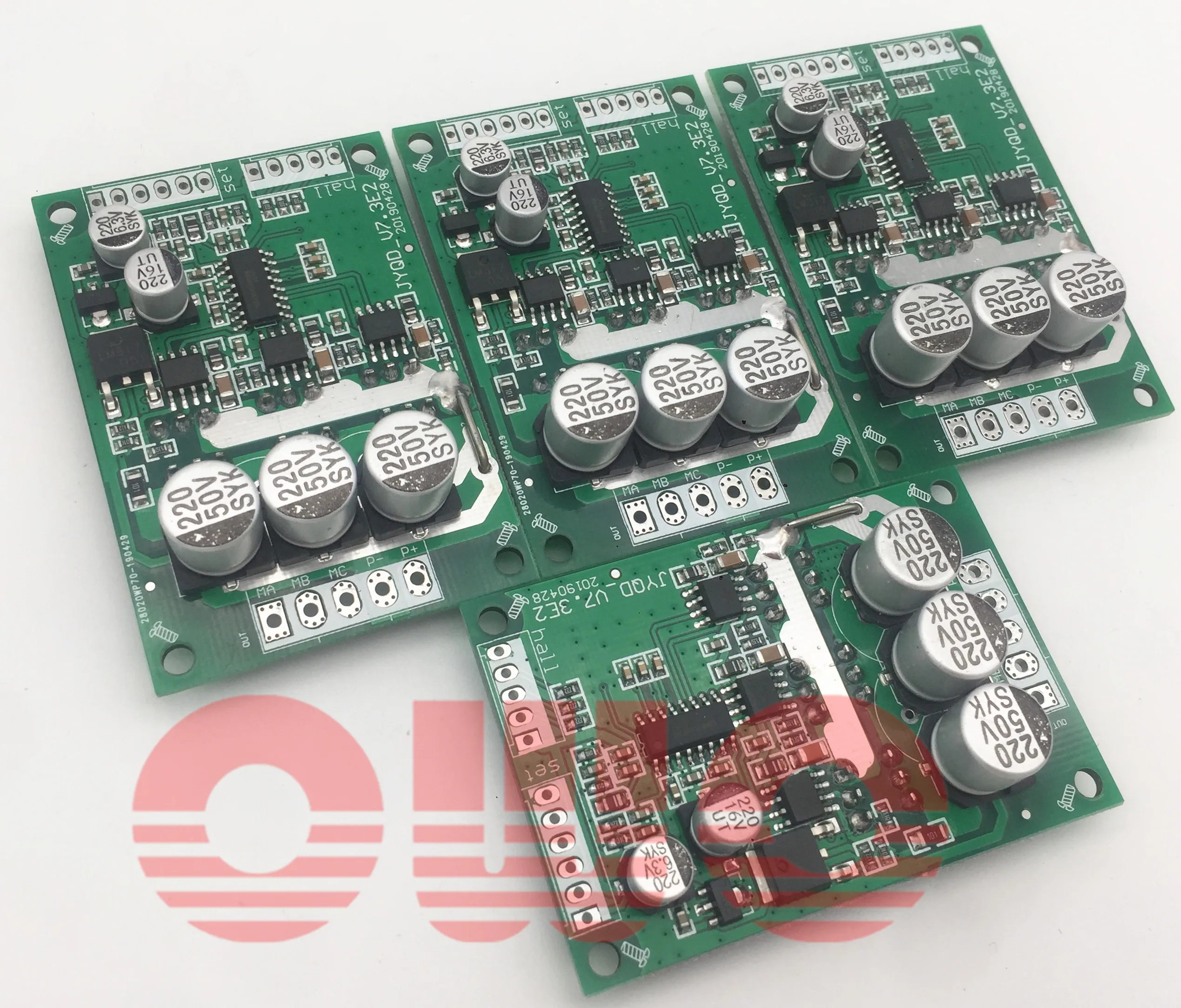 4 шт. 12 36VDC оригинальный JUYI Tech JYQD V7.3E2 bldc мотор Драйвер доска для датчика Холла