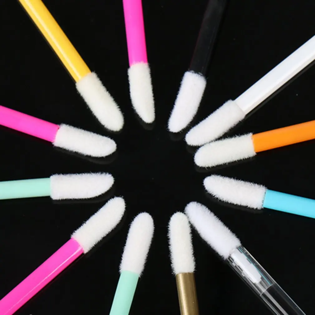 1 Набор одноразовые кисти для губ помада макияж очистки наращивание ресниц