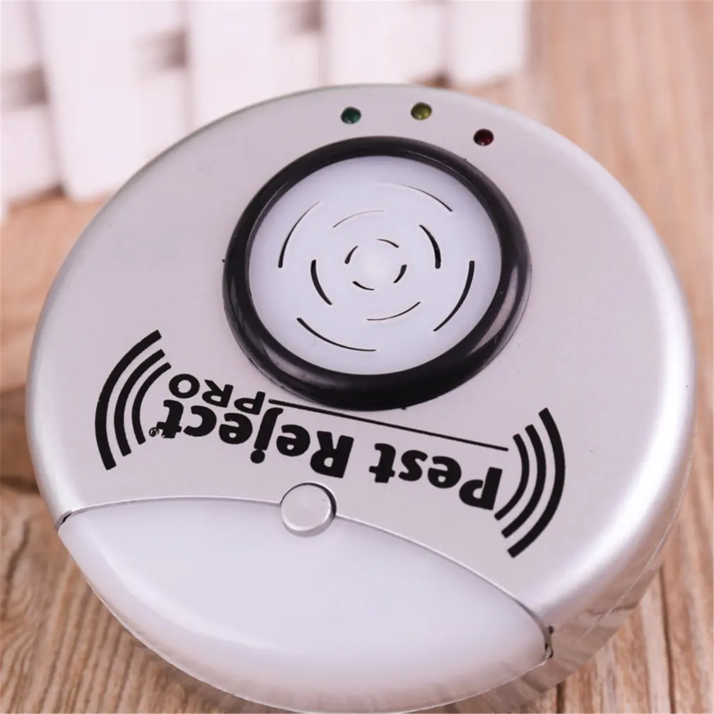 EU/US Plug Mosquito Repellent Rat Insect Killer Ultrasonic Pest Repeller Silent Rodent Control Indoor Dropship | Дом и сад