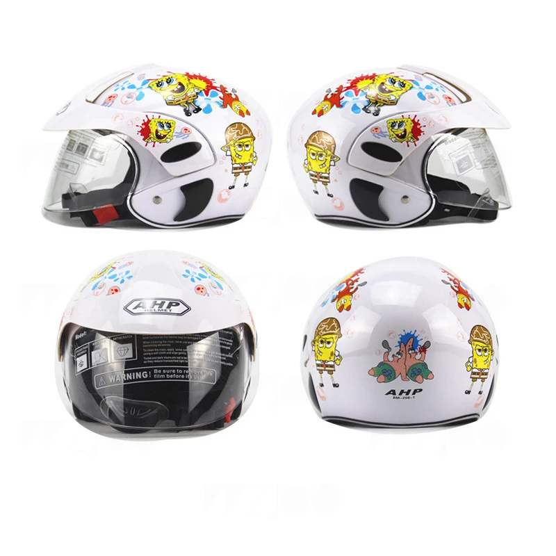 Маска для детского электрического велосипеда и скутера шлемы девочек мальчиков