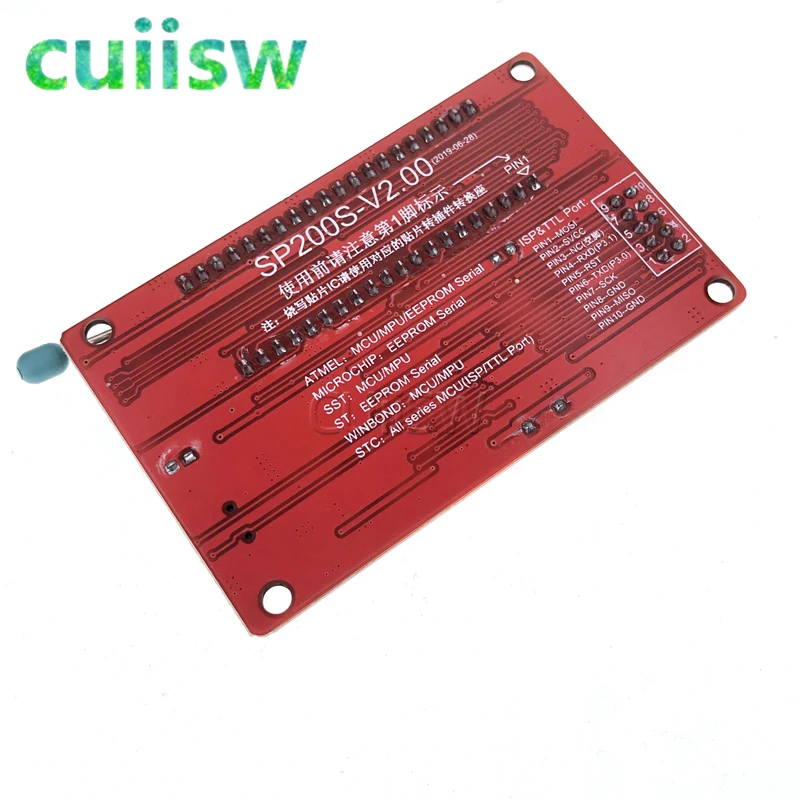 USB PIC SP200S SP200SE программатор для ATMEL/MICROCHIP/SST/ST/WINBOND | Электронные компоненты и